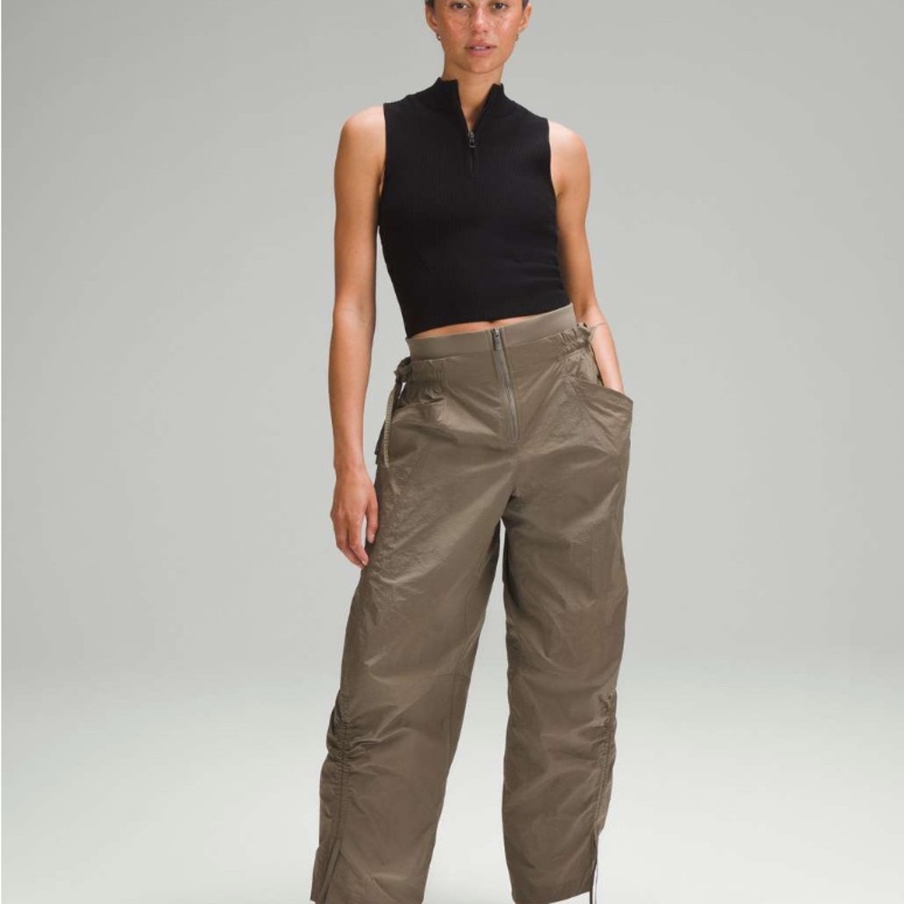 Lululemon Athletica Cinch-able Waist Wide Leg Joggers